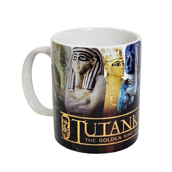 Tutankhamun The Golden King And Great Pharaohs Coffee Mug Cup Museum Exhibit New - Picture 2 of 7